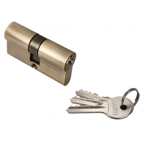 Ключевой цилиндр ключ/ключ 60 мм Rucetti R60C AB