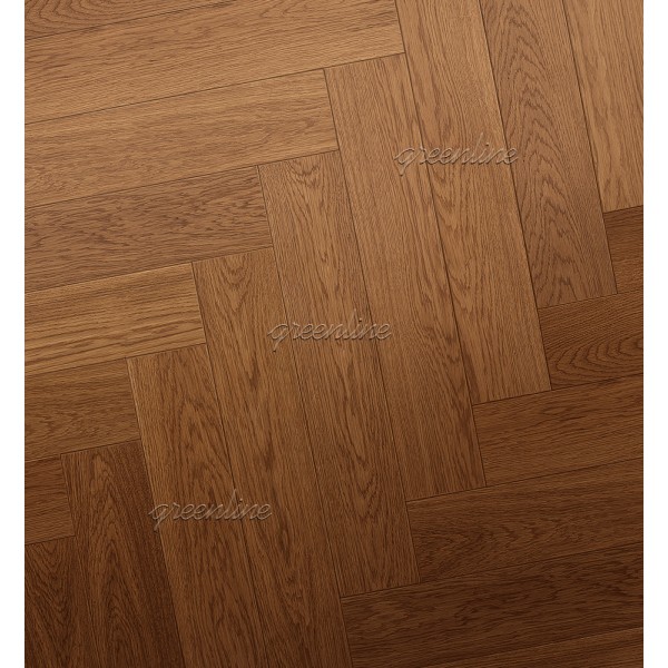 Инженерная доска GreenLine Английская елка Deluxe(Делюкс) 125 Севилья 420 x 95 мм