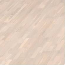 Паркетная доска Haro Ясень нордик Кантри жемчужно-белый коллекция 3-полосная 4000 Series Top connect 525126