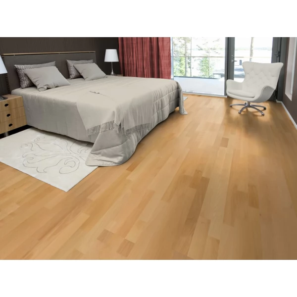 Паркетная доска Karelia коллекция Трехполосная Бук натур