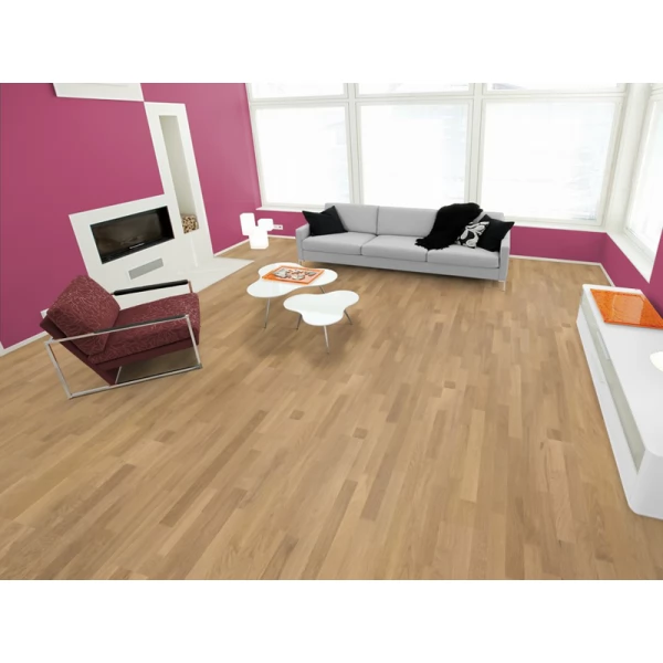 Паркетная доска Karelia Oak Select Vanilla matt 3s коллекция Dawn 3011068164001111 замок 2G / 5G 2266 x 188 мм