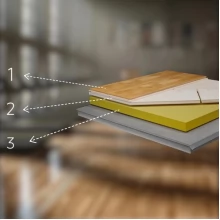 Подложка амортизационная Karelia Foam Sport коллекция Sport Floor K811024 1500 x 20000 мм