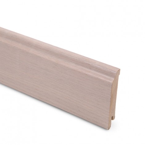 Плинтус шпонированный Lab Arte Oak Cream 80 мм
