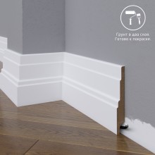 Плинтус Madest Decor 08-120-16 грунт под покраску pr0812016