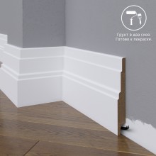 Плинтус Madest Decor 08-136-16 грунт под покраску pr0813616