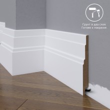 Плинтус Madest Decor 08-150-22 грунт под покраску pr0815022