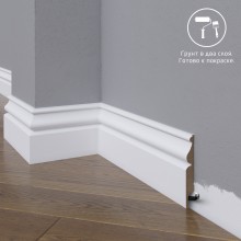 Плинтус Madest Decor 11-083-16 грунт под покраску pr1108316