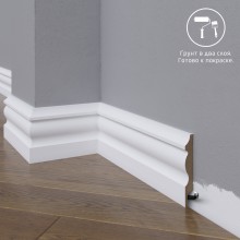 Плинтус Madest Decor 14-083-16 грунт под покраску pr1408316