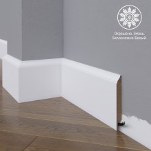 Плинтус Madest Decor 16-100-16 белая базовая эмаль w1610016