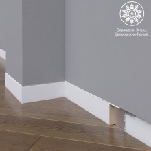 Плинтус МДФ Madest Decor 25-050-08 белая базовая эмаль w2505008