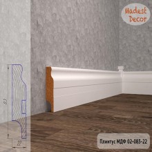 Плинтус Madest Decor 02-083-22 грунт под покраску pr0208322