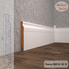 Плинтус Madest Decor 02-120-18 эмаль по RAL, NCS col0212018