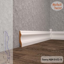 Плинтус Madest Decor 03-072-16 эмаль по RAL, NCS col0307216