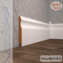 Плинтус Madest Decor 03-136-18 грунт под покраску pr0313618