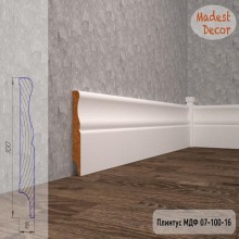 Плинтус Madest Decor 07-100-16 эмаль по RAL, NCS col0710016