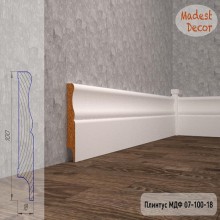 Плинтус Madest Decor 07-100-18 эмаль по RAL, NCS col0710018