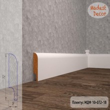 Плинтус Madest Decor 10-072-18 грунт под покраску pr1007218