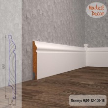 Плинтус Madest Decor 12-100-18 эмаль по RAL, NCS col1210018