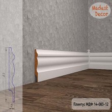 Плинтус Madest Decor 14-083-12 грунт под покраску pr1408312