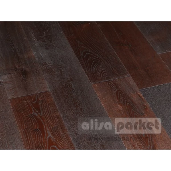 Массивная доска Magestik Floor Дуб Термо (400-1800) х 125 х 18 мм коллекция Classic