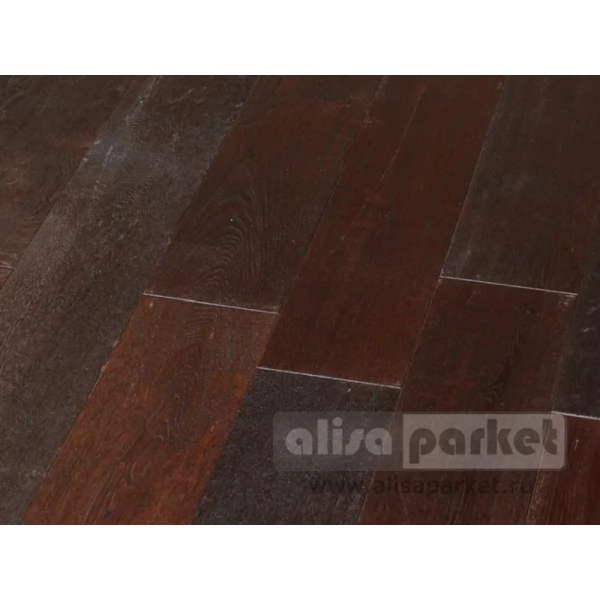 Массивная доска Magestik Floor Дуб Термо (400-1800) х 125 х 18 мм коллекция Classic