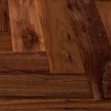 Инженерная доска Marco Ferutti венгерская елка Орех Американский селект сорт A 610 x 122 x 15 мм коллекция Hermitage