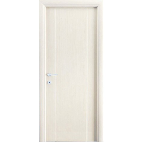 Межкомнатная дверь Мебель-Массив Альба 3 Эмаль белая без патины полотно глухое