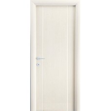 Межкомнатная дверь Мебель-Массив Альба 3 Эмаль белая патина полотно глухое