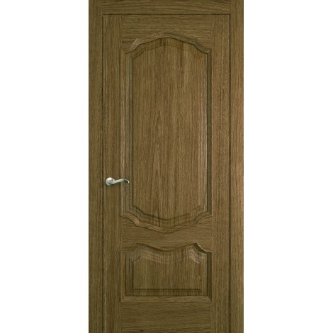 Межкомнатная дверь Мебель-Массив Барселона Светлый дуб без патины полотно глухое