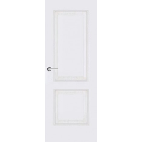 Межкомнатная дверь Мебель-Массив Генуя 2 Эмаль белая полотно глухое