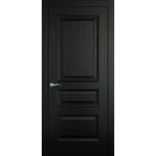 Межкомнатная дверь Мебель-Массив Гранада Эмаль RAL 9005 без патины полотно глухое