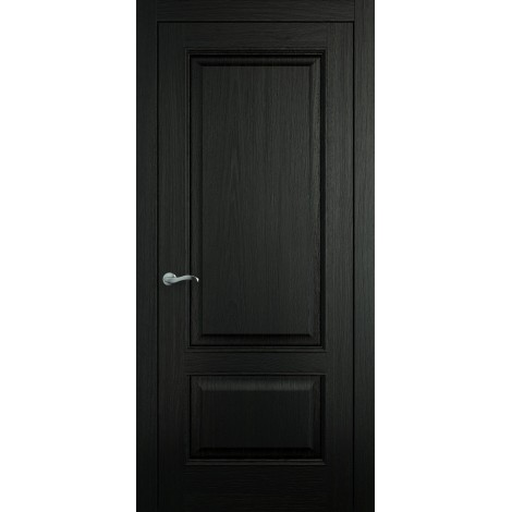 Межкомнатная дверь Мебель-Массив Гранада 2 Эмаль RAL 9005 без патины полотно глухое