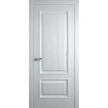 Межкомнатная дверь Мебель-Массив Гранада 2 Эмаль белая патина полотно глухое
