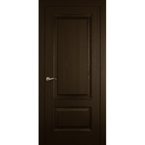 Межкомнатная дверь Мебель-Массив Гранада 2 Темный дуб без патины полотно глухое