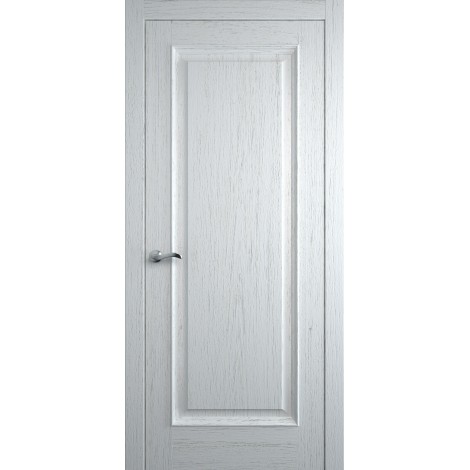Межкомнатная дверь Мебель-Массив Гранада 3 Эмаль белая на дубе без патины полотно глухое