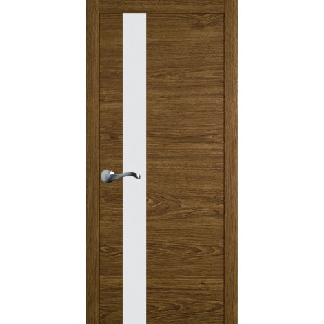 Межкомнатная дверь Мебель-Массив Кремона 3 Светлый дуб полотно с остеклением (стекло матовое)