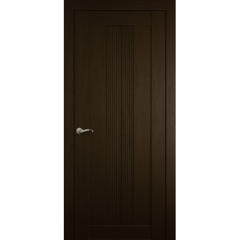Межкомнатная дверь Мебель-Массив Неаполь 1 Темный дуб полотно глухое