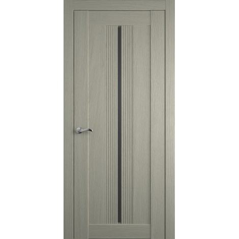 Межкомнатная дверь Мебель-Массив Неаполь 1 Эмаль RAL 7044 полотно с остеклением