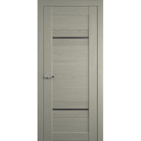 Межкомнатная дверь Мебель-Массив Неаполь 2 Эмаль RAL 7044 полотно с остеклением