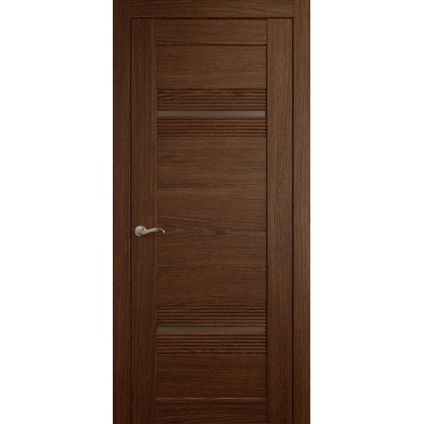 Межкомнатная дверь Мебель-Массив Неаполь 2 Коньячный дуб полотно с остеклением
