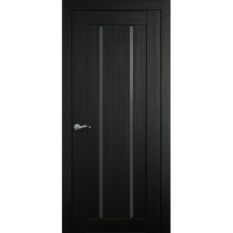 Межкомнатная дверь Мебель-Массив Неаполь 3 Эмаль RAL 9005 полотно с остеклением