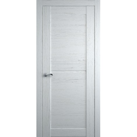 Межкомнатная дверь Мебель-Массив Неаполь 4 Эмаль белая на дубе полотно глухое