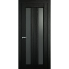 Межкомнатная дверь Мебель-Массив Неаполь 5 Эмаль RAL 9005 полотно с остеклением
