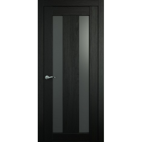 Межкомнатная дверь Мебель-Массив Неаполь 5 Эмаль RAL 9005 полотно с остеклением