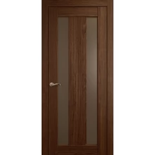 Межкомнатная дверь Мебель-Массив Неаполь 5 Коньячный дуб полотно с остеклением