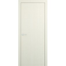 Межкомнатная дверь Мебель-Массив Некст 2 Эмаль RAL 1013 на дубе шпон вертикальный полотно глухое
