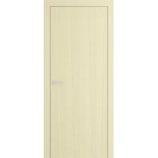 Межкомнатная дверь Мебель-Массив Некст 2 Эмаль слоновая кость на дубе шпон вертикальный полотно глухое