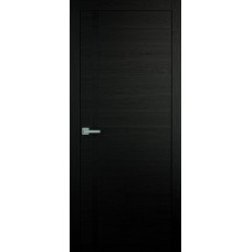 Межкомнатная дверь Мебель-Массив Некст 5 Эмаль RAL 9005 на дубе полотно глухое