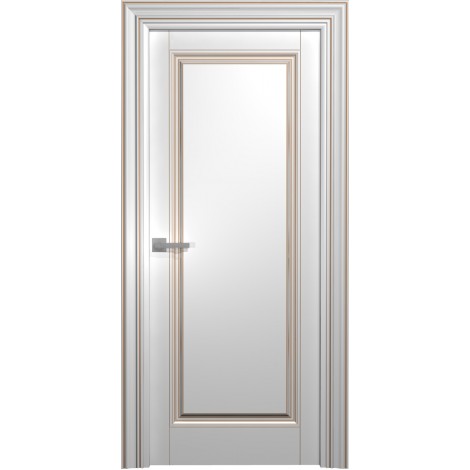 Межкомнатная дверь Мебель-Массив Палермо 6 Эмаль RAL 9010 без патины полотно глухое