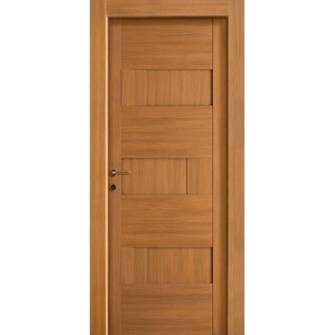 Межкомнатная дверь Мебель-Массив Призма Светлый дуб полотно глухое